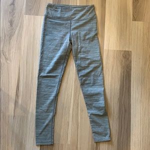 Manduka essential leggings, small, heather gray